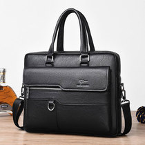 Male Bag Backpack Business Backbag Fashion pure color large-capacity backpack large-capacity single shoulder slope bag