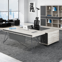 Tang Fuxuan Geometric series Manager desk Supervisor desk Boss desk President desk Boss desk Single person office furniture