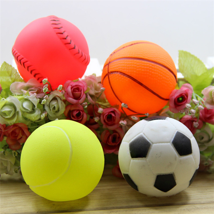 Pet puppy dog ​​toy ball vocal mol cắn đào tạo Teddy gấu con chó con mèo đồ chơi cung cấp chó nhai - Mèo / Chó Đồ chơi chó đồ chơi