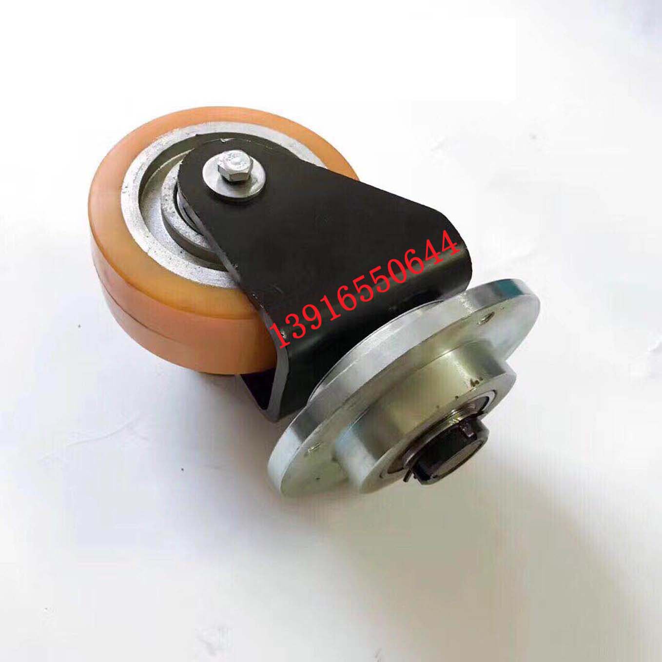 Electric forklift wheels Linde T20 carrying car 1157 balance auxiliary wheels sidewheel 130 * 55-52 wheel frame assembly 