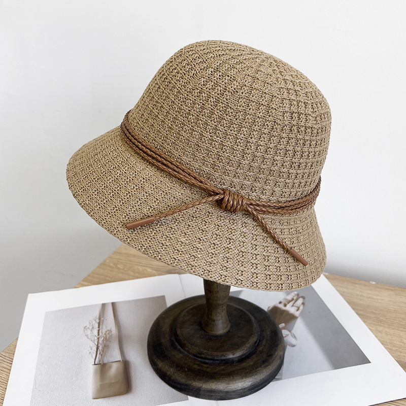 Korean Style Fisherman Hat for Women, Spring and Summer Travel, Fashionable, Face-Slimming, Sun Protection Bucket Hat, Casual, Versatile, Elegant Sun Hat