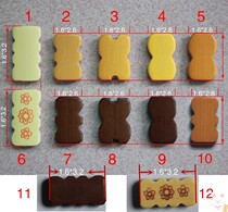 Mahjong Bamboo Block Material Cool Mat Bamboo Sheet Self-Knitted Material Accessories Sofa Mat Bamboo Mat Mend Repair Kits Bamboo Seed System