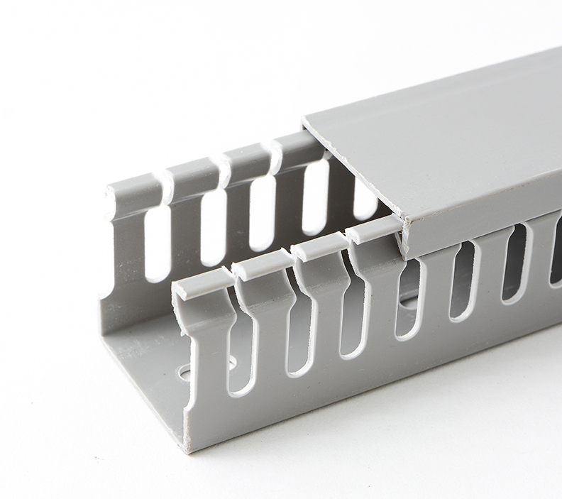 25*25 gray PVC cable disk cabinet wire tank wire slot wire slot wire slot plastic slot