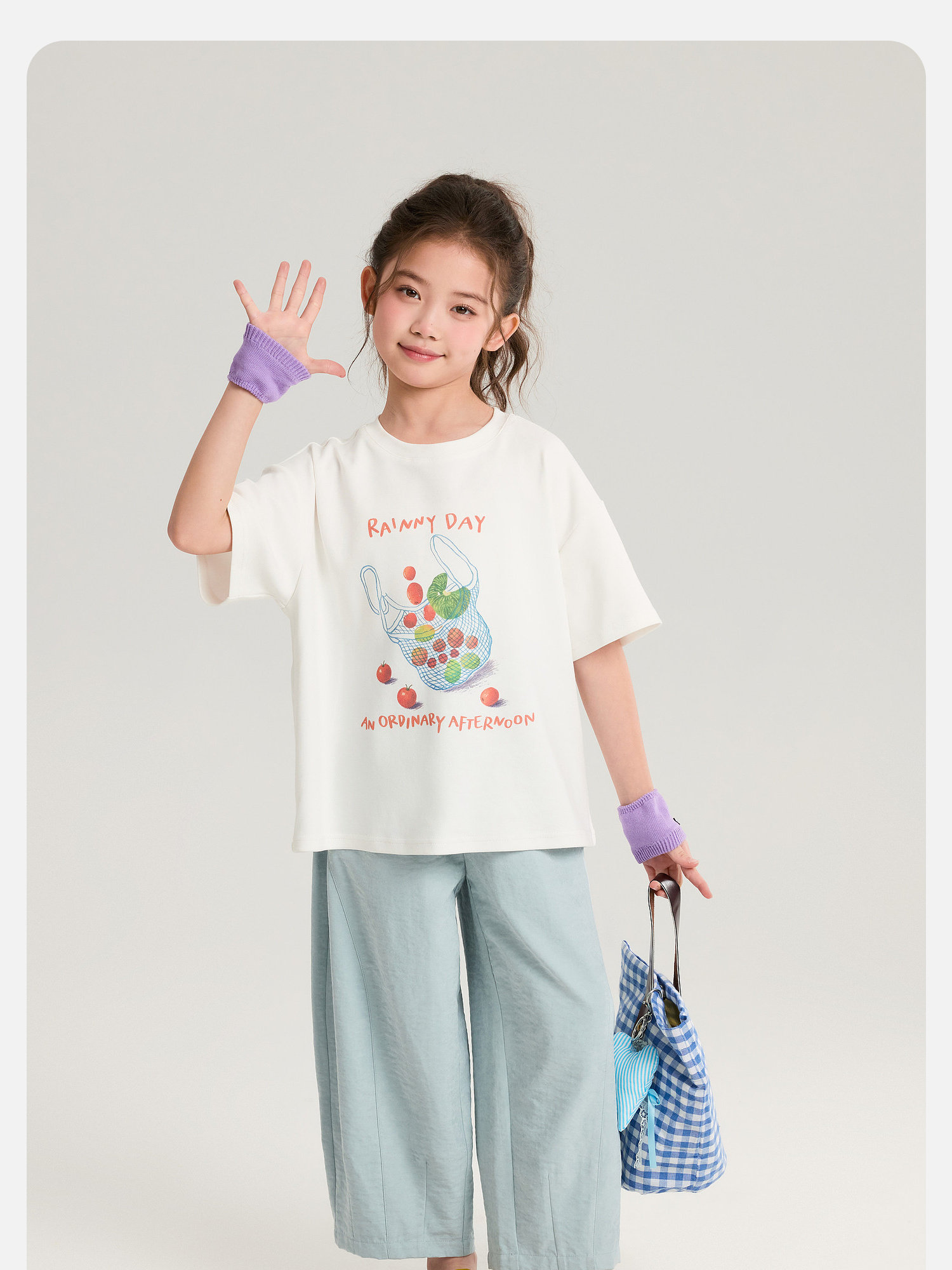 Pudding Haru Children's Clothing Girls' 2.0 Milk Pants 2026 Summer Lightweight Mosquito-Proof Casual Pants Children's Comfortable Long Pants — 80