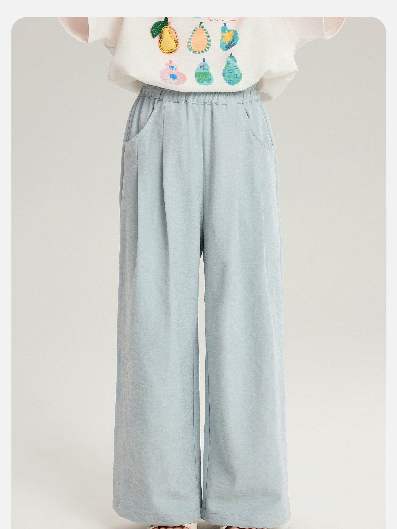 Pudding Haru Children's Clothing Girls' 2.0 Milk Pants 2026 Summer Lightweight Mosquito-Proof Casual Pants Children's Comfortable Long Pants — 54
