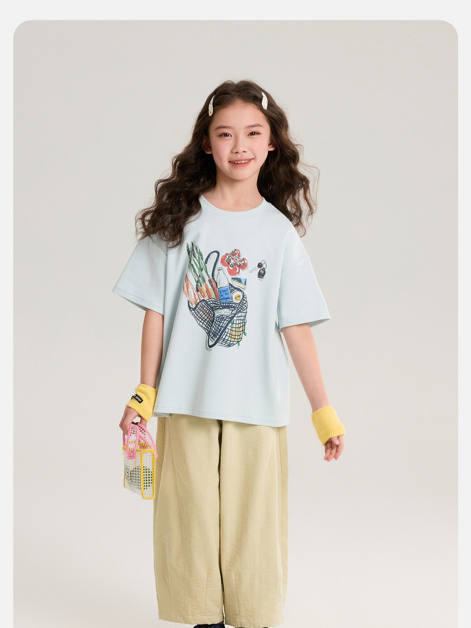 Pudding Haru Children's Clothing Girls' 2.0 Milk Pants 2026 Summer Lightweight Mosquito-Proof Casual Pants Children's Comfortable Long Pants — 76