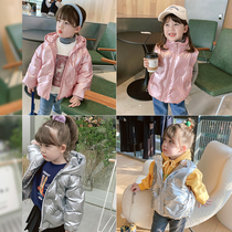 Foam home Custom childrens clothing 2021 new baby down waistcoat waistcoat winter new girl thickened down jacket