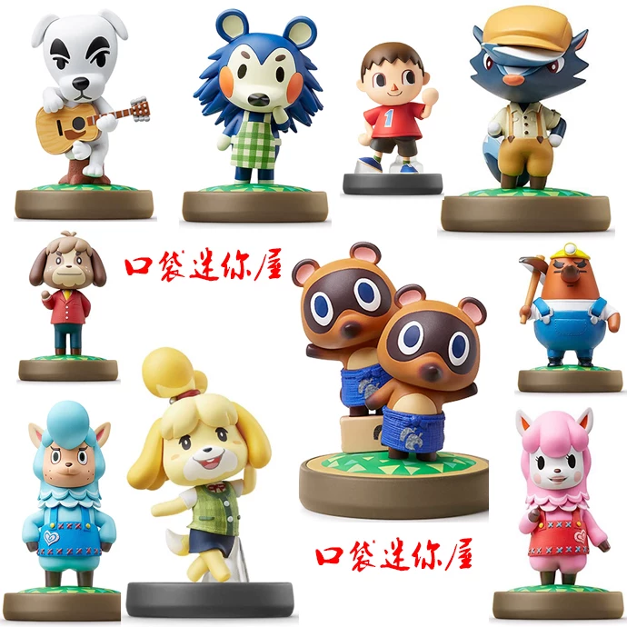 Подлинный amiibo Nintendo Animal Crossing модель Хиши Хуи бобы брат сова сестра Фуко
