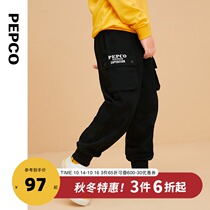 Little Pig Banner Childrens Clothing 2021 Autumn New Boys and Childrens Sports Pants Casual Pants Tide Pants