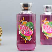 American BBW hibiscus guava refreshing fragrance shower gel 295ML family BathBody Works