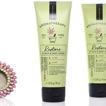 SageMint fragrance body cream 226g aromatic therapy BathBody Works