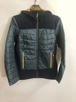 Kaile stone warm cotton clothing outdoor autumn and winter mens hooded polythermal cotton jacket KG010057