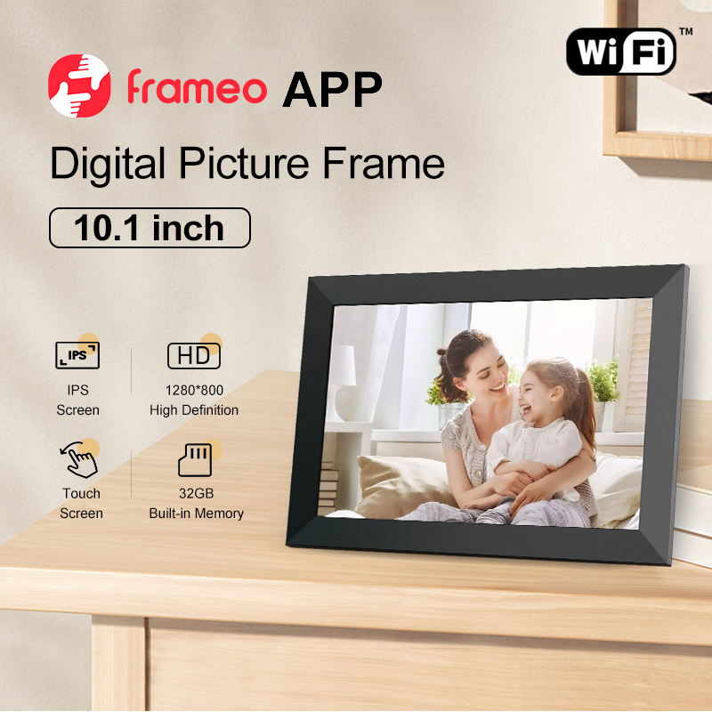 10.1inch Smart Cloud Photo Frame Wifi Photo Frame Exclusively for Cross-Border E-Commerce Uhale Frameo Christmas Gift