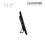 Цифровая электронная фоторамка, умный фотоальбом, 13 дюймов, 14 дюймов