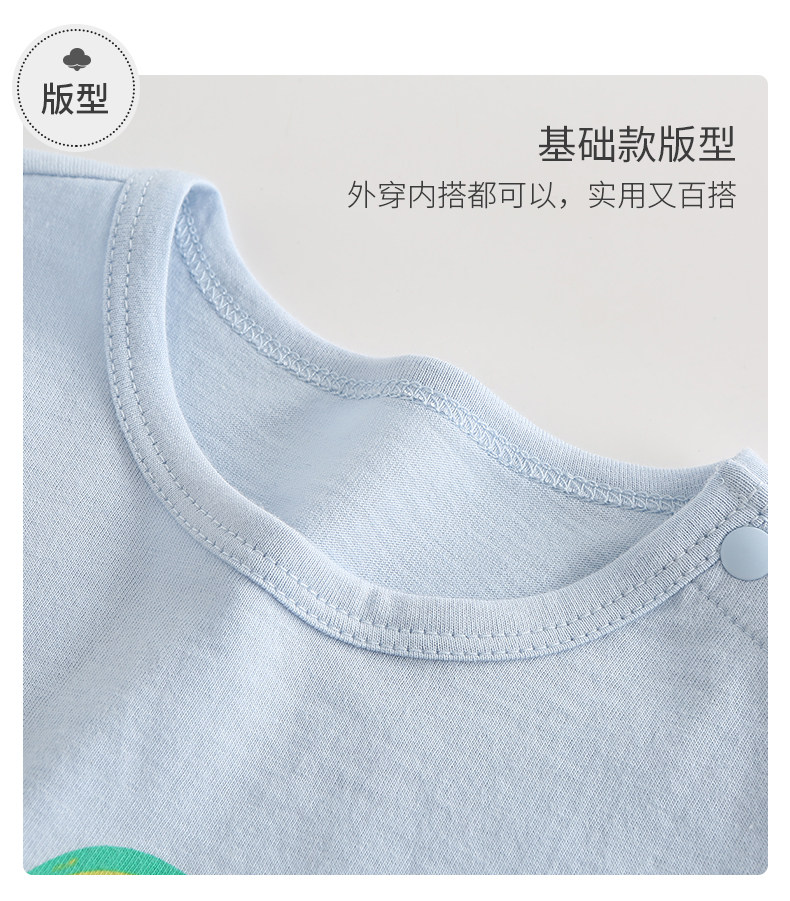 好孩子 男女童纯棉印花短袖T恤 A类品质 图7