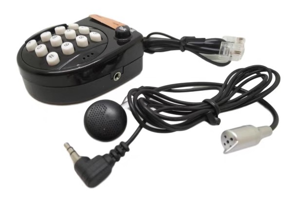 Small talk hands-free phone MINI with headphones Black Blue Two-colour random hair-Taobao