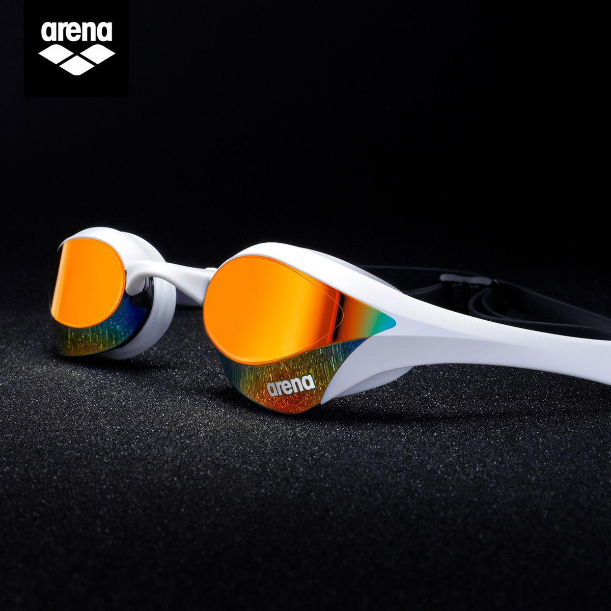 arena arena swimming goggles Cobra HD waterproof and anti-fog swimming glasses professional coating men and women swimming goggles