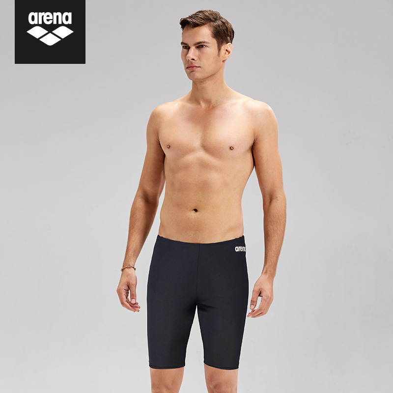 areena Arena swimsuit Male 50% and knee professional swimsuit casual men swimming trunks TSS0003M