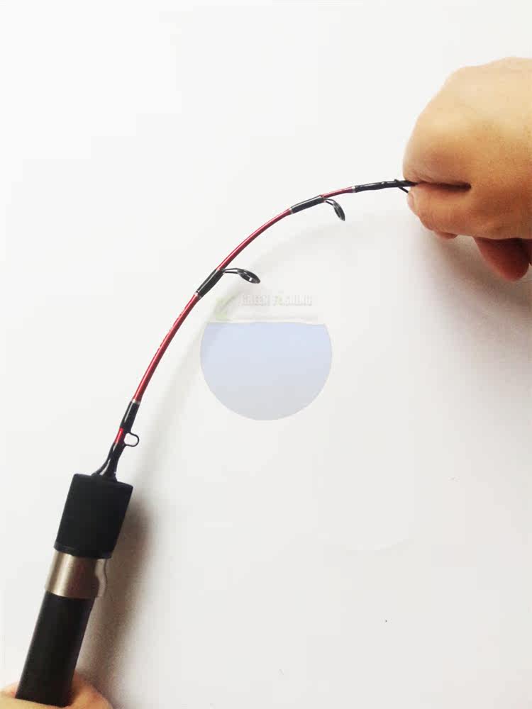 Ice удочкой 冰钓竿 冬钓竿 船竿 筏竿 软梢筏竿 筏杆伐阀杆鱼竿 超短竿 GREEN