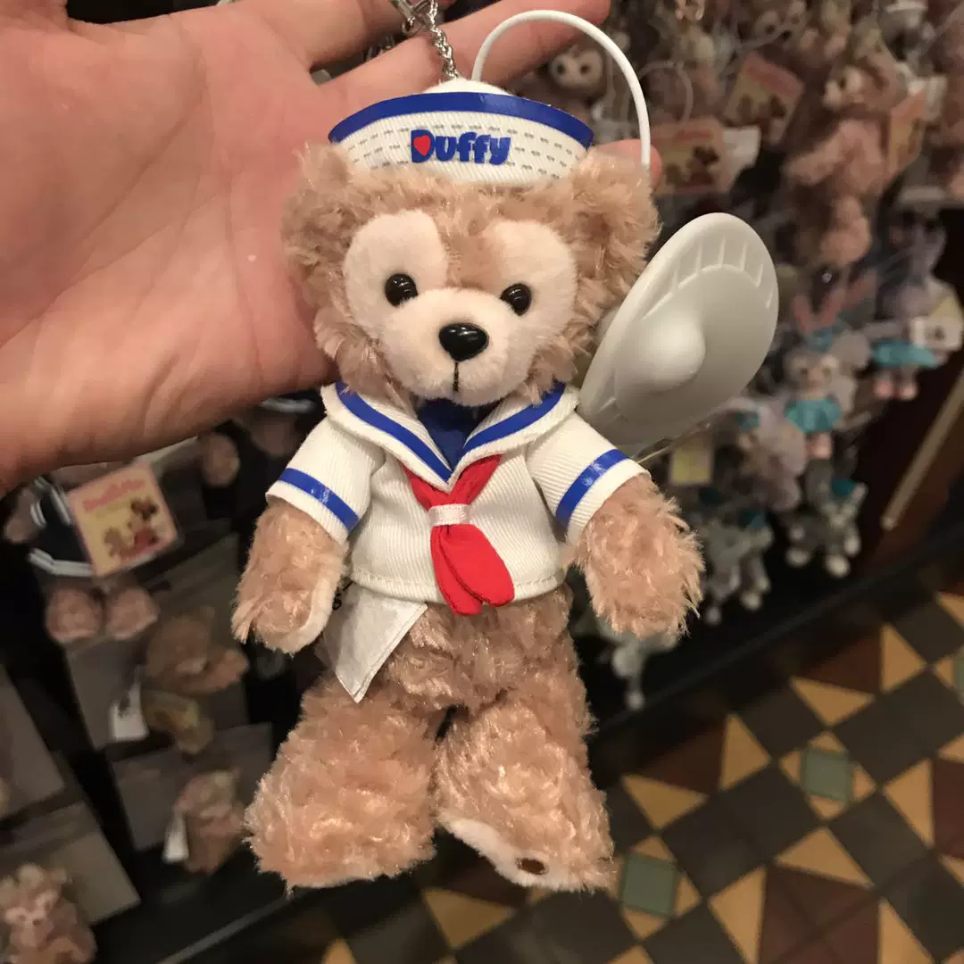 Disney, navy bag, pendant, keychain