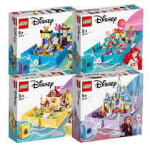 Lego girl princess series three-dimensional storybook children assembly toy Tbd-Disney6 43175