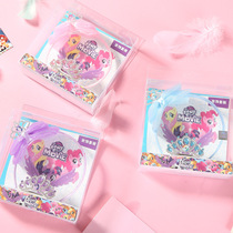 Pony Polly childrens hair accessories Korean Princess Crown bow baby headdress girl hair hoop little girl hairclip pin