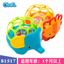 oball Obo Baby Bath play water floating soft glue toy early education cave ball baby hand grasp can bite