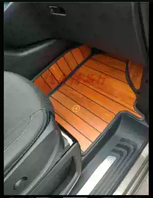 Benz new v260L Vito commercial car wooden floor mat Viano car solid wood teak car mat