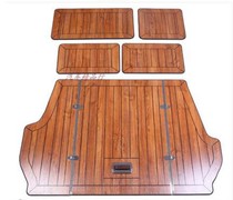 Land Cruiser wooden trunk mat Land Cruiser lx570 trunk mat lc200 teak floor mat