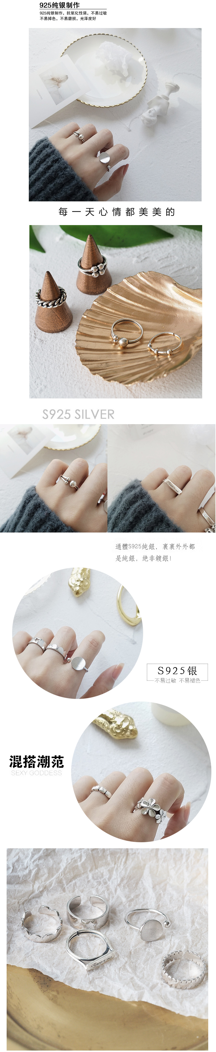 Bague Femme CHARMAINE en Argenterie - Ref 3089150 Image 10