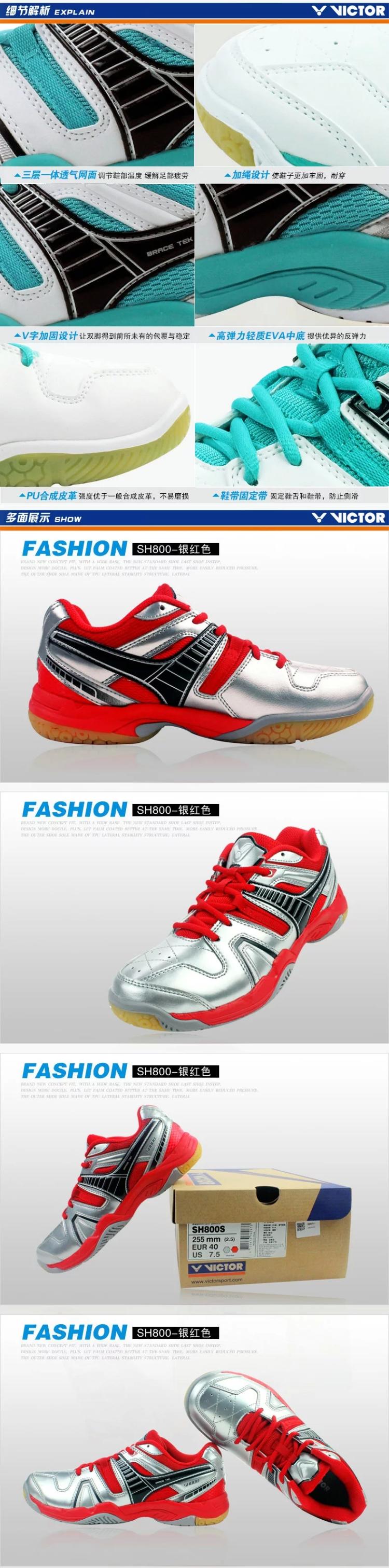 Chaussures de Badminton uniGenre VICTOR SH-800 - Ref 865061 Image 43