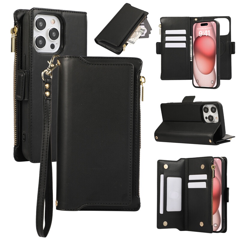 2-in-1 Suitable for iPhone 16E Flip Phone Case, 15 Pro Max Detachable Magnetic 14 Plus Leather Case, 13 Apple 12 Wallet Protective Case, 11 Pro Crossbody Strap, 17 Air Full-Body Shockproof 2-in-1 Suitable for iPhone 16E Flip Phone Case, 15 Pro Max Detachable Magnetic 14 Plus Leather Case, 13 Apple 12 Wallet Protective Case, 11 Pro Crossbody Strap, 17 Air Full-Body Shockproof