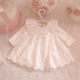 Children's dress 2021 spring and summer new Korean version of baby girl foreign style princess dress 0-1 years old infant doll dress