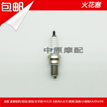 Suitable for Haojue Di Shuang Li Shuang Wing Shuang DA DH HJ125 150-7 8 9 23 A motorcycle spark plug