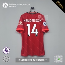 Lei Kee home New Fans version of the Premier League 21 22 season Jersey mens short sleeve football uniform Salahfield