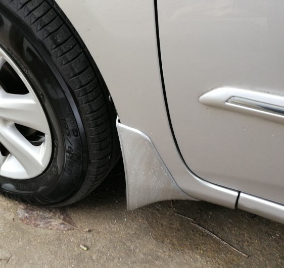07-08-09-11-13 old Corolla silver Corolla paint fender special fender glue