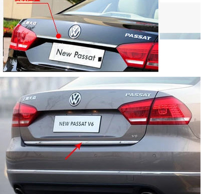 11-13-14-15 Foss New Passat trim-trunk trim bright strip tailgate trim trim