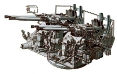 1700 Beaufors 40mm (four united) 8 seats with etched sheet