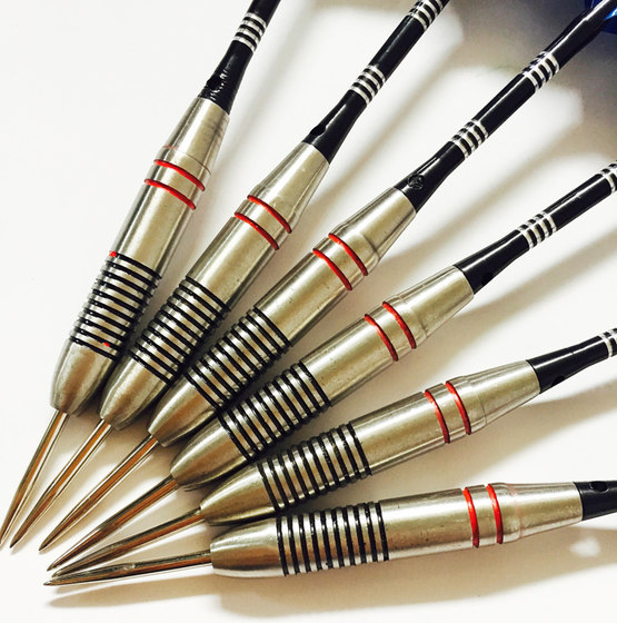 24g 6pcs professional stainless steel dart competition level durable dart needle metal flying mark