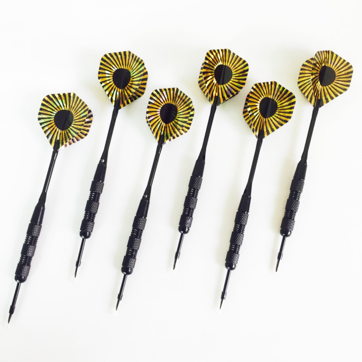 Phi tiêu kim 6 Gói chống sào nhôm cực trò chơi phi tiêu kim phi tiêu đĩa phụ kiện phi tiêu dao phi tiêu 6 màu - Darts / Table football / Giải trí trong nhà phi tiêu phóng