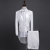 Tuxedo nam chú rể váy cưới phù hợp với nhạc trưởng trang phục sân khấu nghi lễ ma thuật máy chủ lưu trữ áo vest nam Suit phù hợp