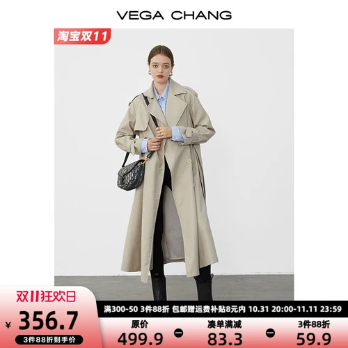 Длинный плащ, приталенный корсет, куртка для отдыха, средней длины, осенний, в британском стиле