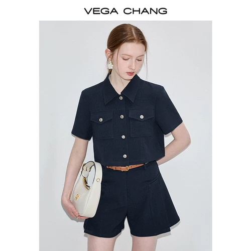 VEGA CHANG Комплект, шорты, яркий броский стиль