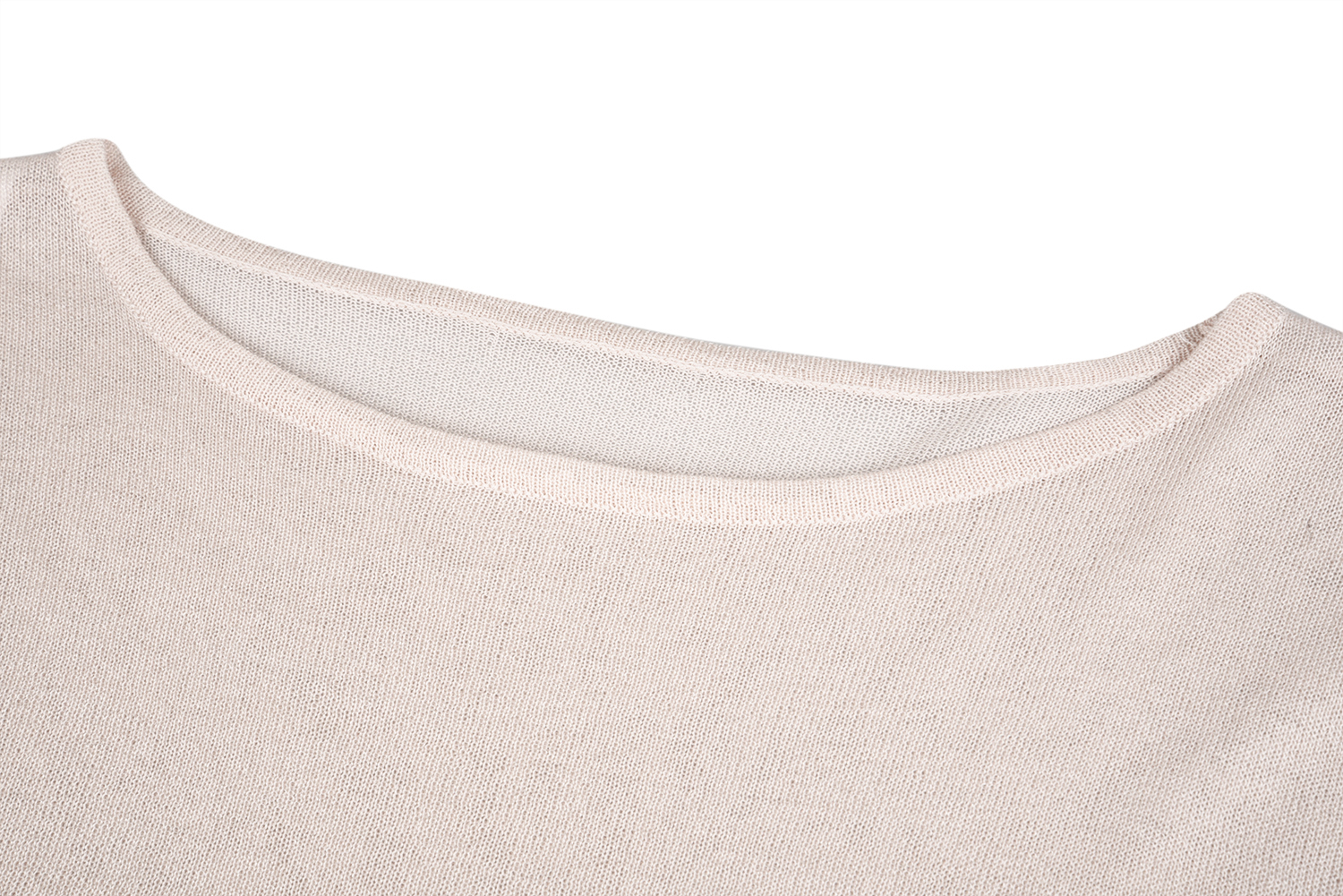 VEGA CHANG Dệt Kim Nữ Dài Tay Áo 2018 Sớm Mùa Thu Mới Vòng Cổ Trumpet Tay Áo Hollow Thin Loose Top quần áo nữ