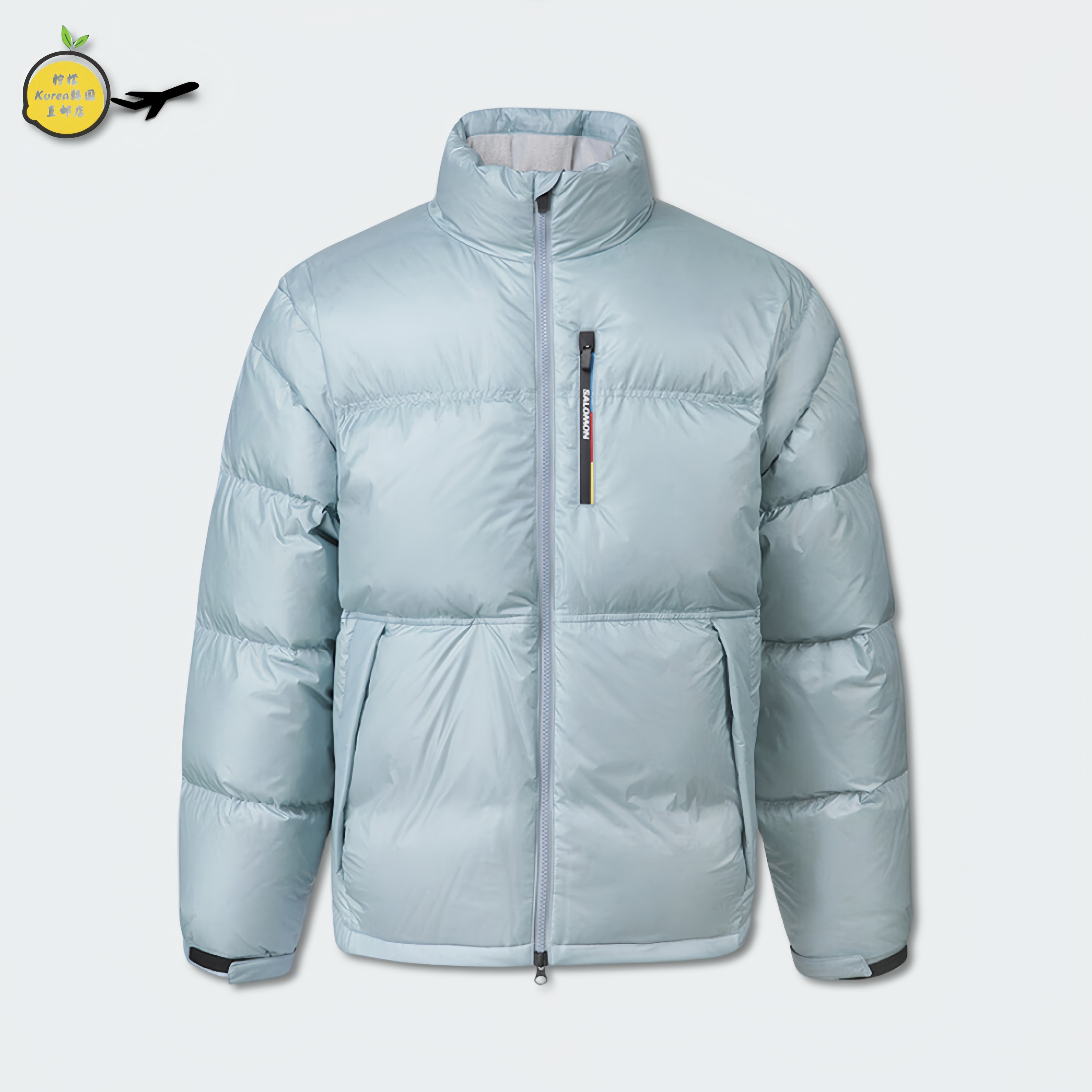 Salomon Contour Down Jacket萨洛蒙冰川蓝鹅绒羽绒服白敬亭同款| 秋冬 