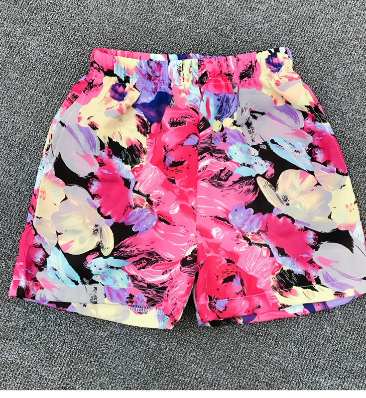 Parent-child wear 2020 new summer Quần nam Hàn Quốc cho bé trai và bé gái, một gia đình ba người, quần đùi giản dị của bố - Trang phục dành cho cha mẹ và con