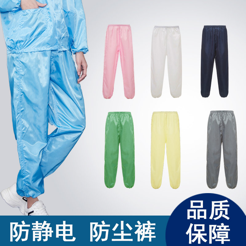 Anti-static pants dust-free clean workshop pants breeding spray paint labor insurance work pants food pharmaceutical work clothes single pants