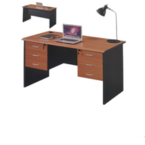 Office computer desk six smoke computer desk writing desk long strip learning table with lock Amazon ebay International station shop