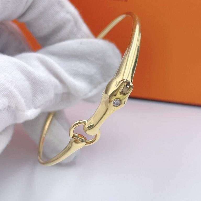 Hermès Bracelet Sh Gold Color Box W60923