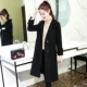 Áo khoác nữ mới 2018 áo khoác len nữ dài phần phiên bản Hàn Quốc cộng với áo khoác len mỏng ấm áp áo khoác nữ - Áo Hàn Quốc áo măng tô ngắn cho nữ